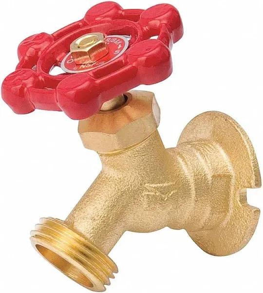 Zoro Select 108-004Nl Sillcock Valve,Fpt,3/4 In.,Brass