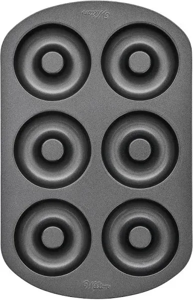 Wilton 6 Cavity Doughnut Donut Baking Pan