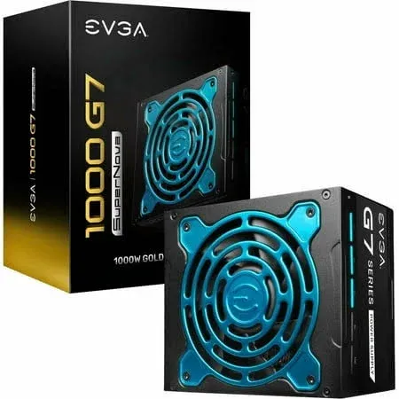 EVGA Supernova 1000 G7 80 Plus Gold Power Supply 220-G7-1000-X1 - NO CABLES