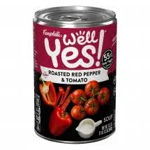 Campbell's Roasted Red Pepper and Tomato Soup - 16.3 oz