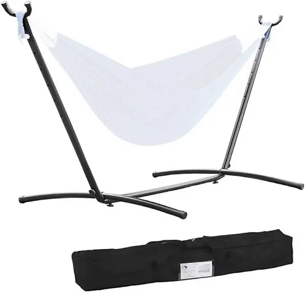 9ft Hammock Stand Portable Heavy Duty 2 Person Steel Stand Only for Outdoor with