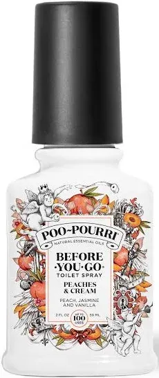 Poo-Pourri Before-You-Go Toilet Spray Peaches & Cream 2 fl oz