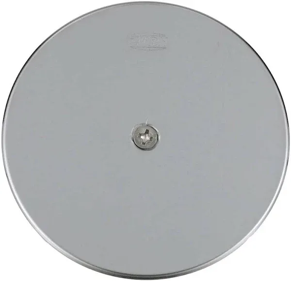 Zurn CO2530-SS7, 7 Inch Round Stainless Steel Access Cover with Securing Screw