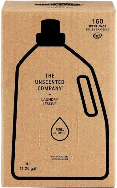 The Unscented Company Laundry Detergent Refill Box