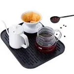 Necery Drying Mat Pour Over Coffee Maker Set Bar Service Spill Mat Heat R