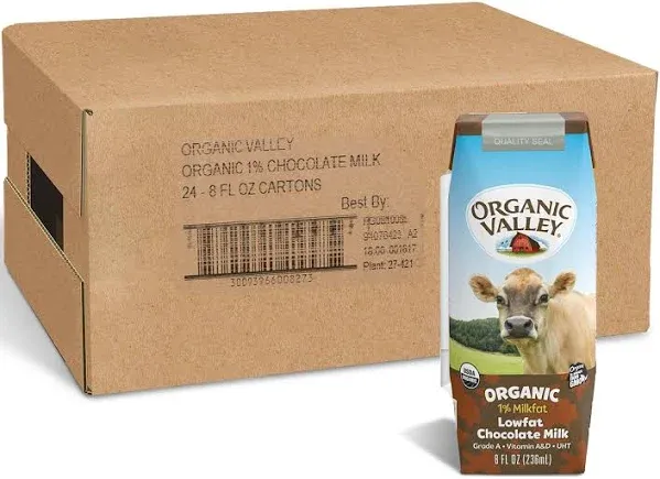 Organic Valley Aseptic Chocolate Milk