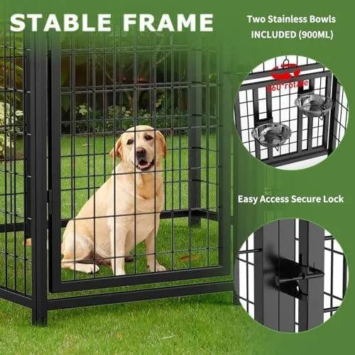 ROOMTEC Large Dog Kennel