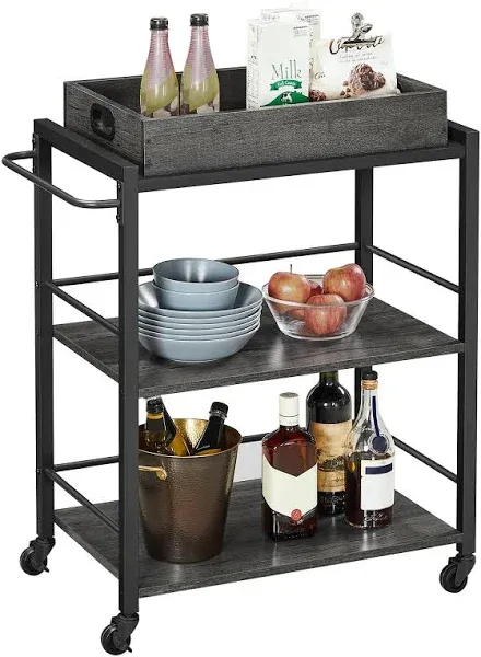 Industrial Bar Cart