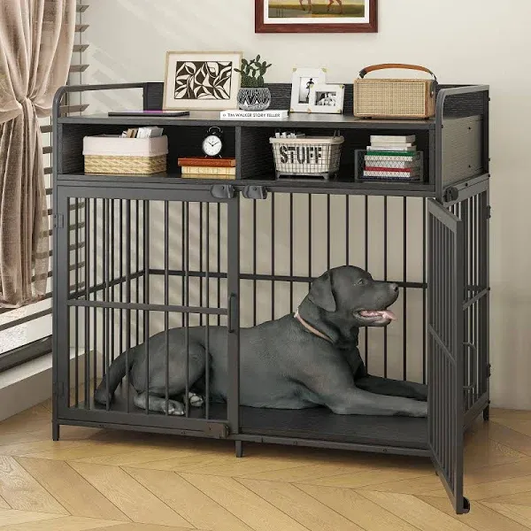 Tucker Murphy Pet™ Murphy Pet Saudism Small Dog Crate Furniture Puppy Dog Kennel Indoor