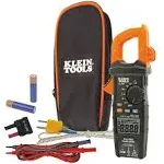 Klein Tools CL700 Auto Ranging Digital Clamp Meter, TRMS 600Amp, AC/DC Volts, Current, LoZ, Continuity, Frequency, NCVT, Temp, More, 1000V