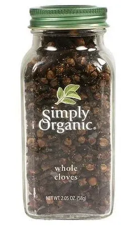 Whole Cloves, Certified Organic | 2.05 oz | Syzygium aromaticum (L.) Merr. &amp; L.