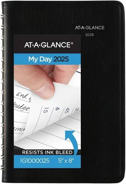 AT-A-GLANCE DayMinder Daily Appointment Book