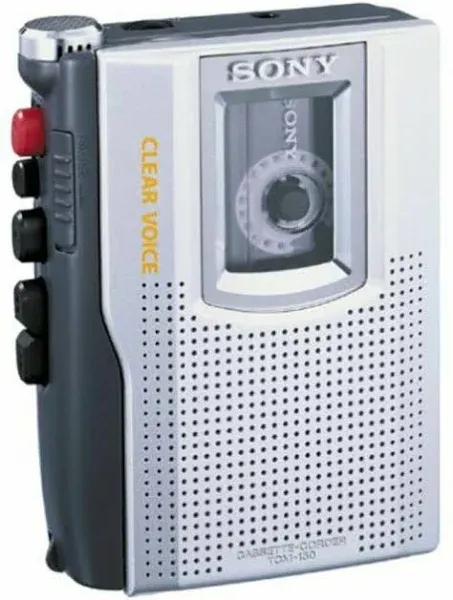 Sony Tcm150 Standard Cassette Voice Recorder