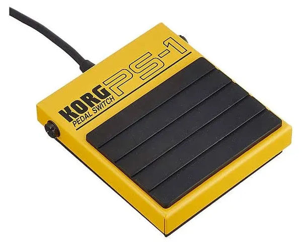 KORG PS-1 Single Momentary Pedal Footswitch for MIDI Keyboard