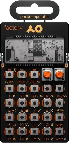 Teenage Engineering PO-16 Factory Pocket Operator