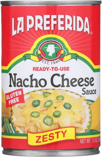 La Preferida Nacho Cheese Sauce, 15 Ounce (Pack of 6)