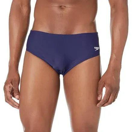 Speedo Men's Swimsuit Brief Powerflex Eco Solid Adult