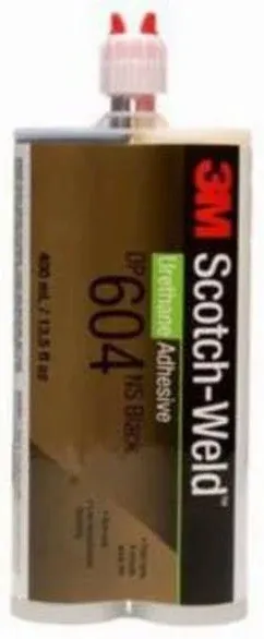 3M Scotch-Weld Urethane Adhesive DP604NS, Black, 400 mL Duo-Pak