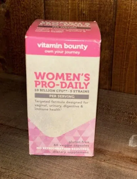 "Women's Pro-Daily Probiotic"