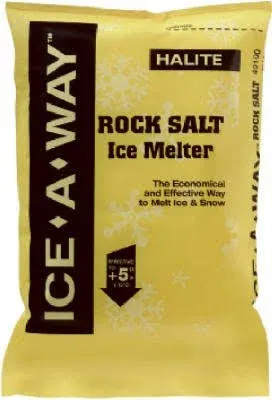 Rock Salt 50lb Bag