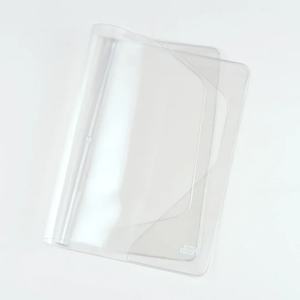 Hobonichi Clear Cover on Cover for Techo A6 Size