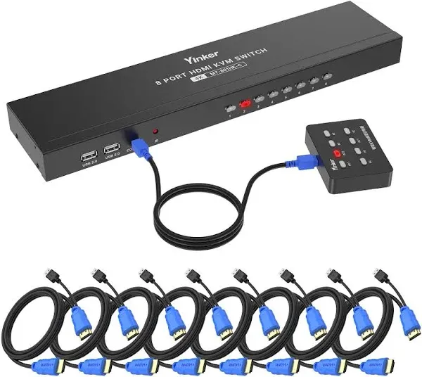 Tesmart 8x1 Hdmi Kvm Switch Support Resolution Up To 3840*2160@30hz 8x1 Hdmi Kvm Switch - Buy 8 Port Hdmi Kvm Switch
hdmi Kvm Switch With Edid Emulators
hdmi Kvm Switch Support Auto Scan Product on Alibaba.com