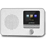 Lemega Ir1 Portable Wifi Internet Radio,fm Digital Radio,Bluetooth Speaker,Dual Alarms Clock,sleep Snooze Timer,40 Presets