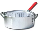 King Kooker KK2 9-Quart Aluminum Fry Pan with Basket