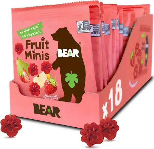 Bear Real Fruit Snack