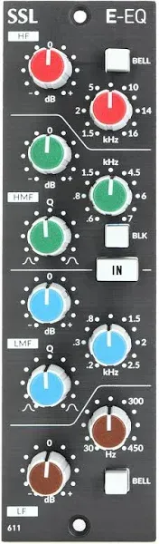 Solid State Logic E-EQ 500 Series Parametric Equalizer