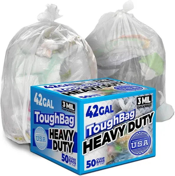 ToughBag 42 Gallon Contractor Trash Bags