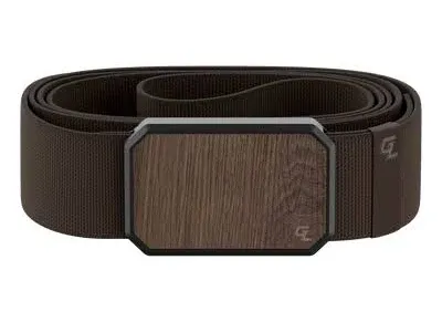 Groove Life Groove Belt Men's Stretch Nylon Belt with Magnetic Aluminum Buckle, Lifetime Coverage