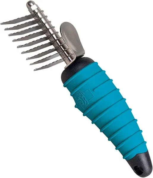 Master Grooming Tools Ergonomic Dematting Comb 9 Blade