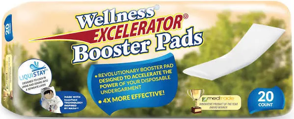 Wellness&#xAE; Excelerator&#xAE; Booster Pads, Package