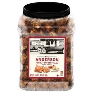 Anderson Bakery Peanut Butter Nuggets Pretzel, 24-oz. (2 Pack)