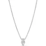 Pandora Double Heart Pendant Sparkling Collier Necklace