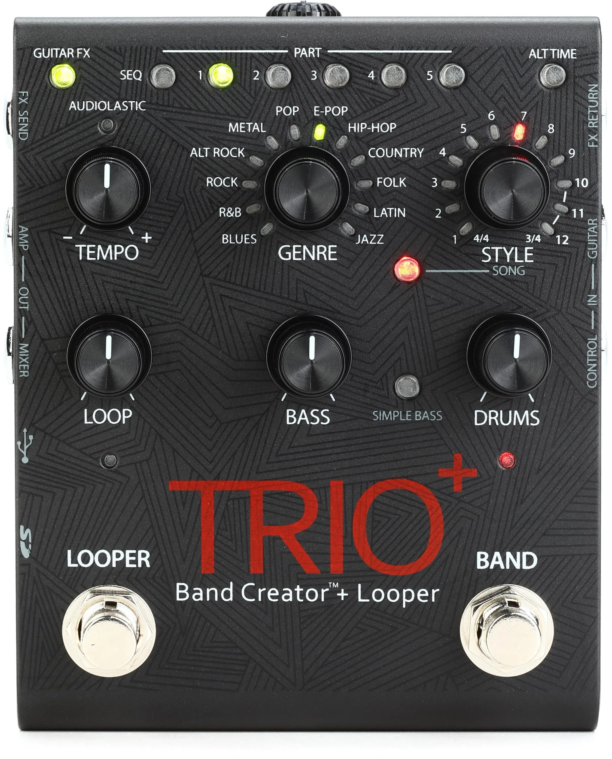 DigiTech TRIOPLUS Band Creator and Looper