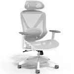 Union & Scale Flexfit Dexley Ergonomic Mesh Swivel Task Chair, Gray (UN61365)