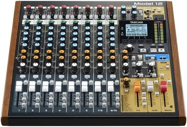 Tascam Model 12 All-In-One Production Mixer