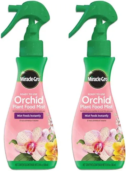 Miracle-Gro Orchid Plant Food Mist Orchid Fertilizer (8 oz.) 2 Pack