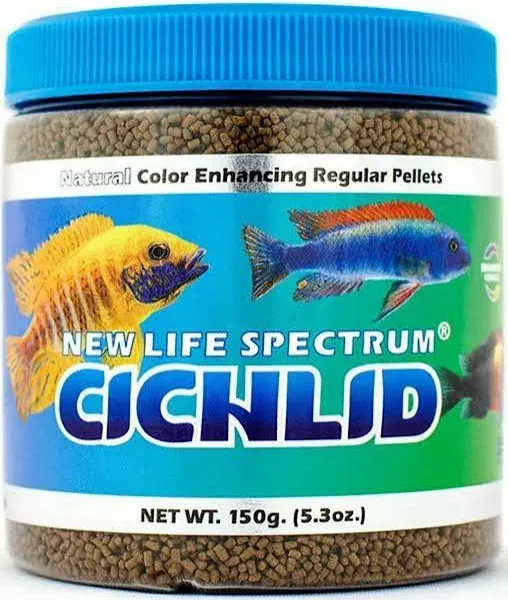 New Life Spectrum 600 G Cichlid Food Regular Sinking Pellets