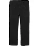 Place Black Pants Womens Sz 16 (30x29)Straigh<wbr/>t Leg Khakis Work Uniform Comfort