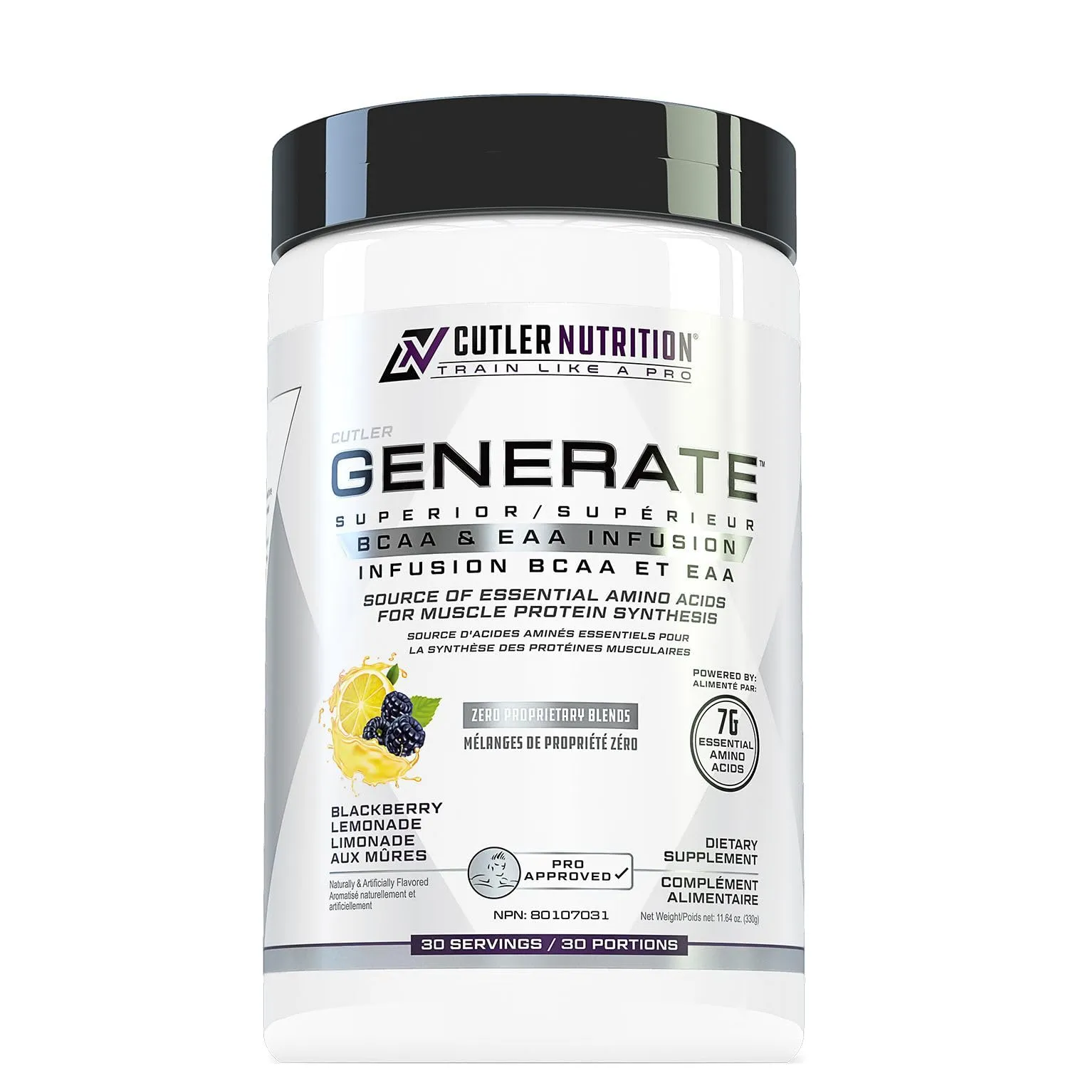 Generate EAA and BCAA Powder: Best Post Workout Recovery Drink and Branched Chai