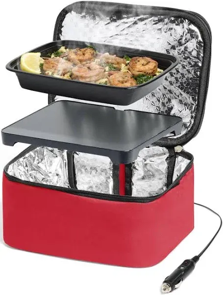 Hotlogic Portable Personal Expandable 12V Mini Oven XP - Black