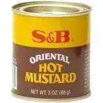 S&amp;B Oriental Hot Mustard, 3 oz (Pack of 3) 