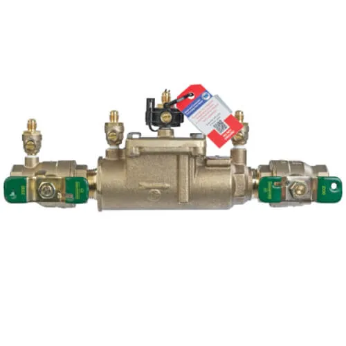 Watts T063232 In Double Check Valve Backflow Preventer Assembly, Quarter Turn...