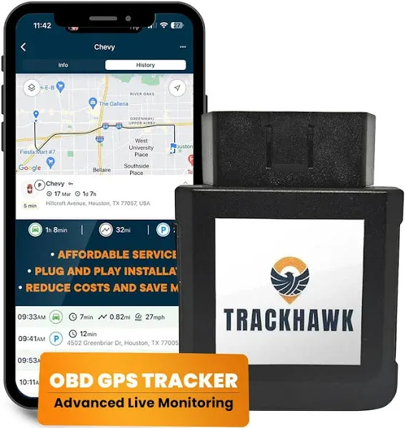 OBD GPS Tracker - GPS Tracker for Cars, Trucks &amp; SUVs, Vehicle Tracker, Easy ...