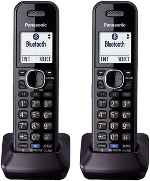 Panasonic Dect 6.0 2-Line Landline Cordless Handset