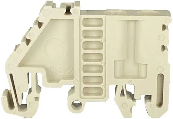 Dinkle SS2 DIN Rail Terminal Block End Bracket (Pack of 50)