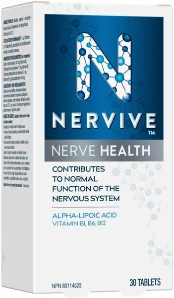 Nervive Nerve Health, Tablets - 30 tablets